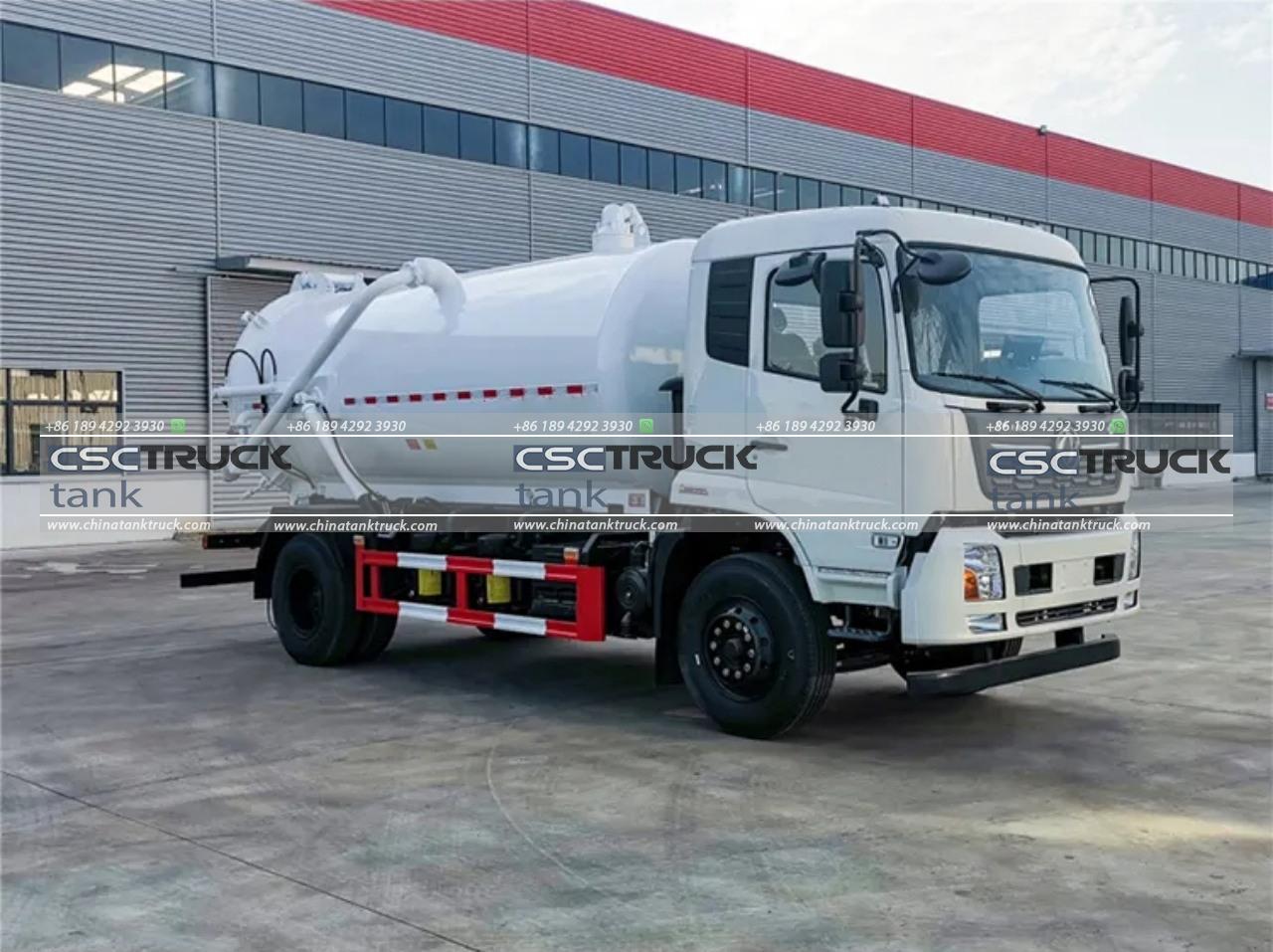 6 Wheelers 10 CBM Sewage Tanker Truck (2)