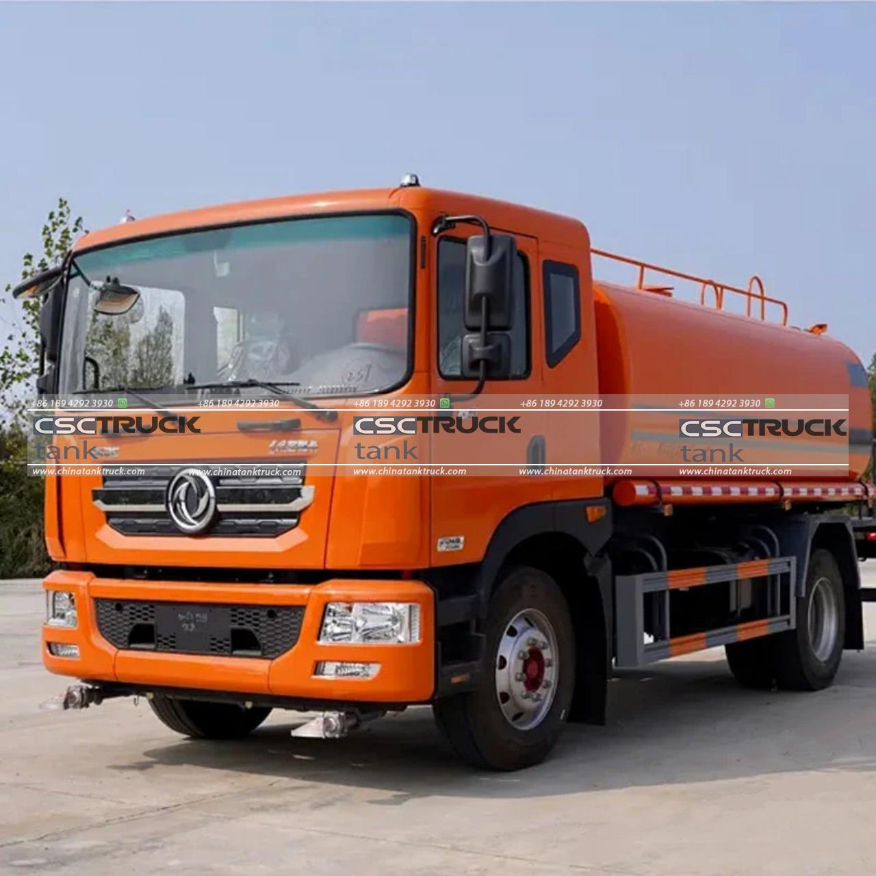 6 Wheelers 10000 Liters Water Tank Truck