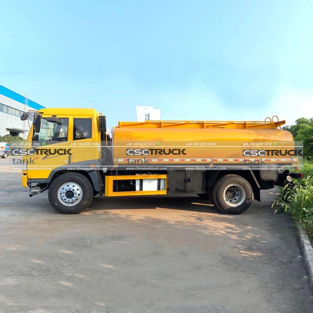 6 Wheelers 12000 Liters Fuel Tank Truck (3)