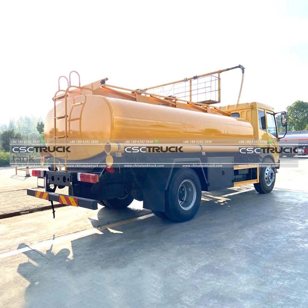 6 Wheelers 12000 Liters Fuel Tank Truck (4)