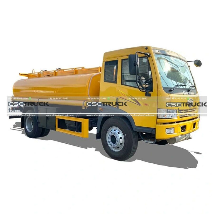 6 Wheelers 12000 Liters Fuel Tank Truck