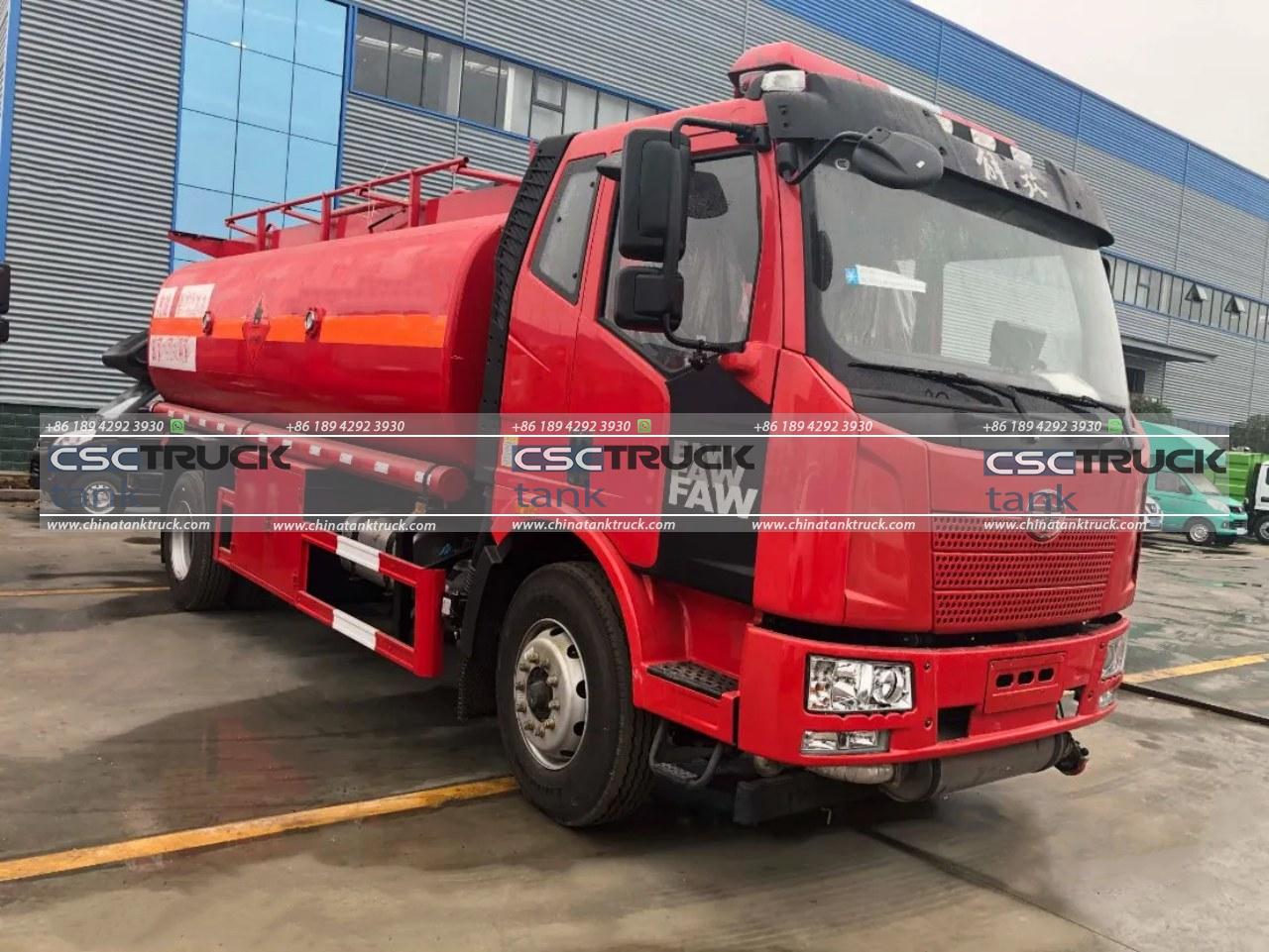 6 Wheelers 14 CBM Fuel Tanker Refueling Truck (2)