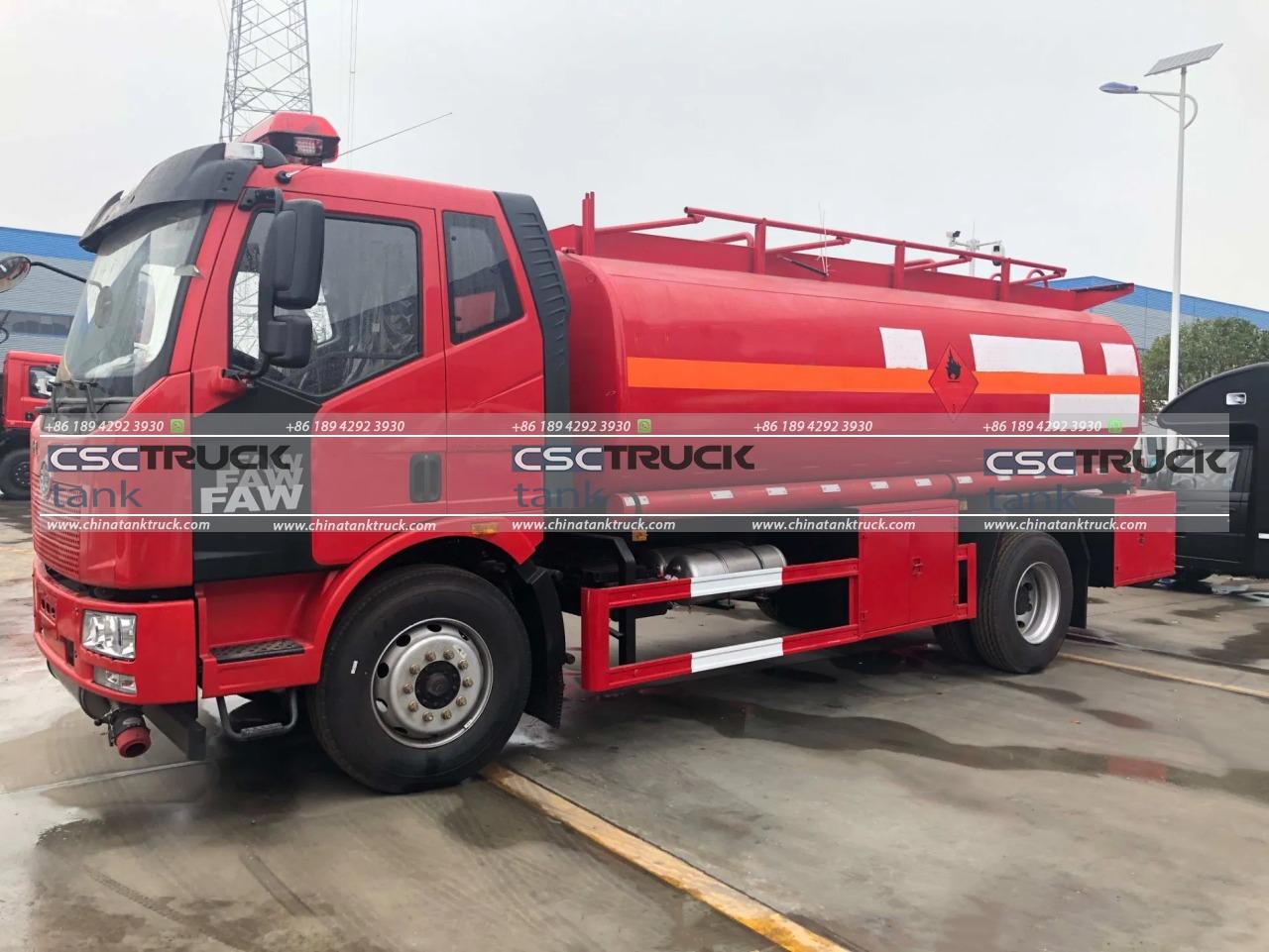 6 Wheelers 14 CBM Fuel Tanker Refueling Truck (3)