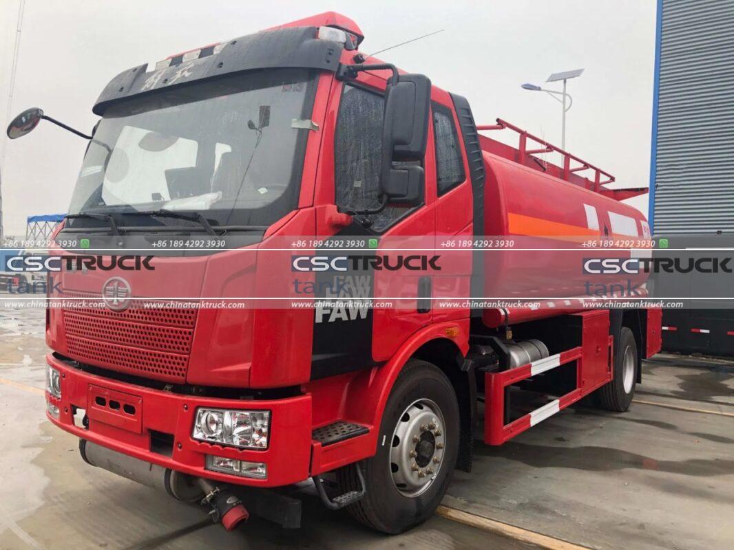 6 Wheelers 14 CBM Fuel Tanker Refueling Truck