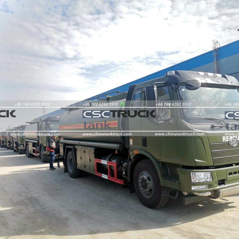 6 Wheelers 14 CBM Fuel Transport Truck