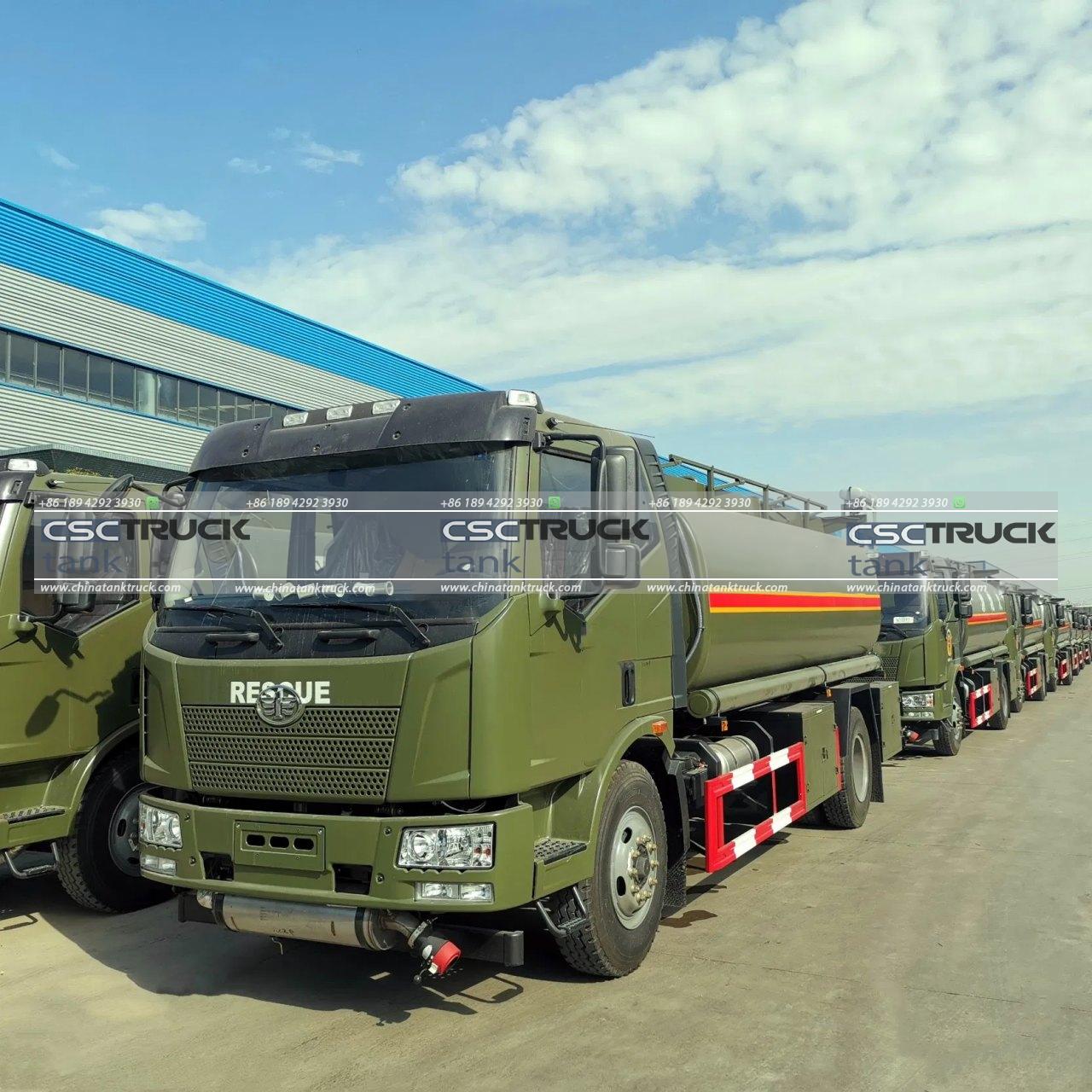 6 Wheelers 14 CBM Fuel Transport Truck (3)