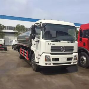 6 Wheelers 15000 Liters Milk Tanker Truck (2)