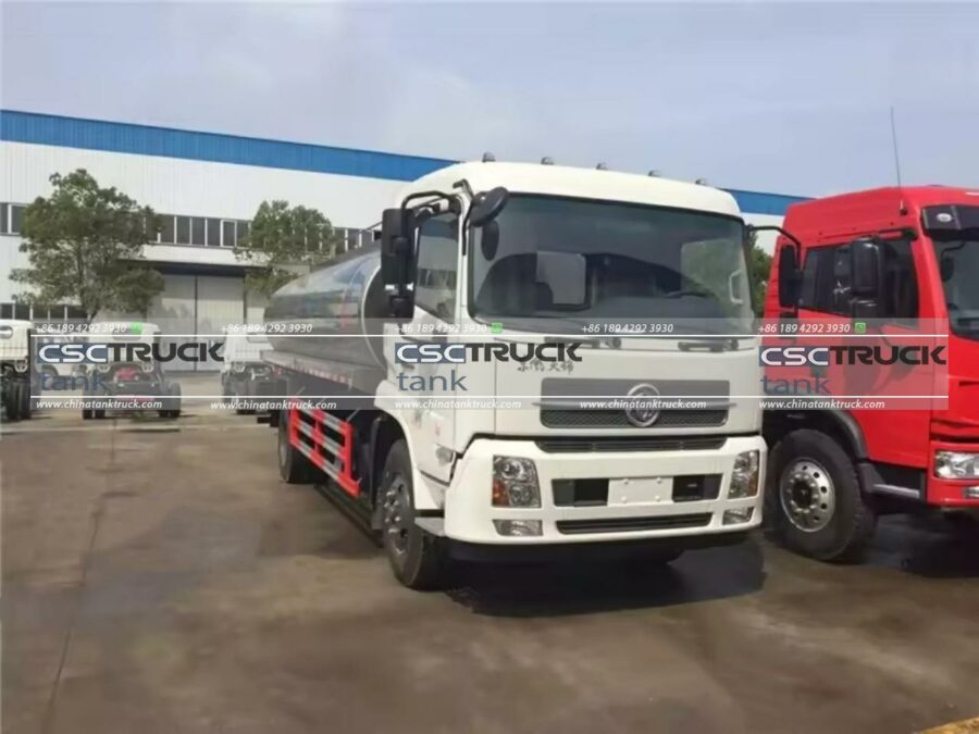 6 Wheelers 15000 Liters Milk Tanker Truck (2)