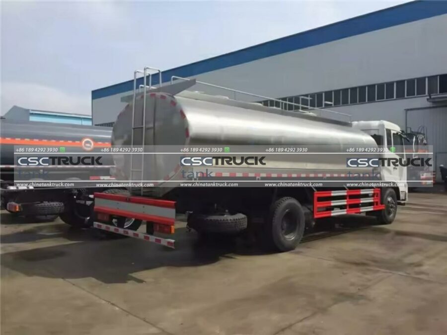 6 Wheelers 15000 Liters Milk Tanker Truck (4)