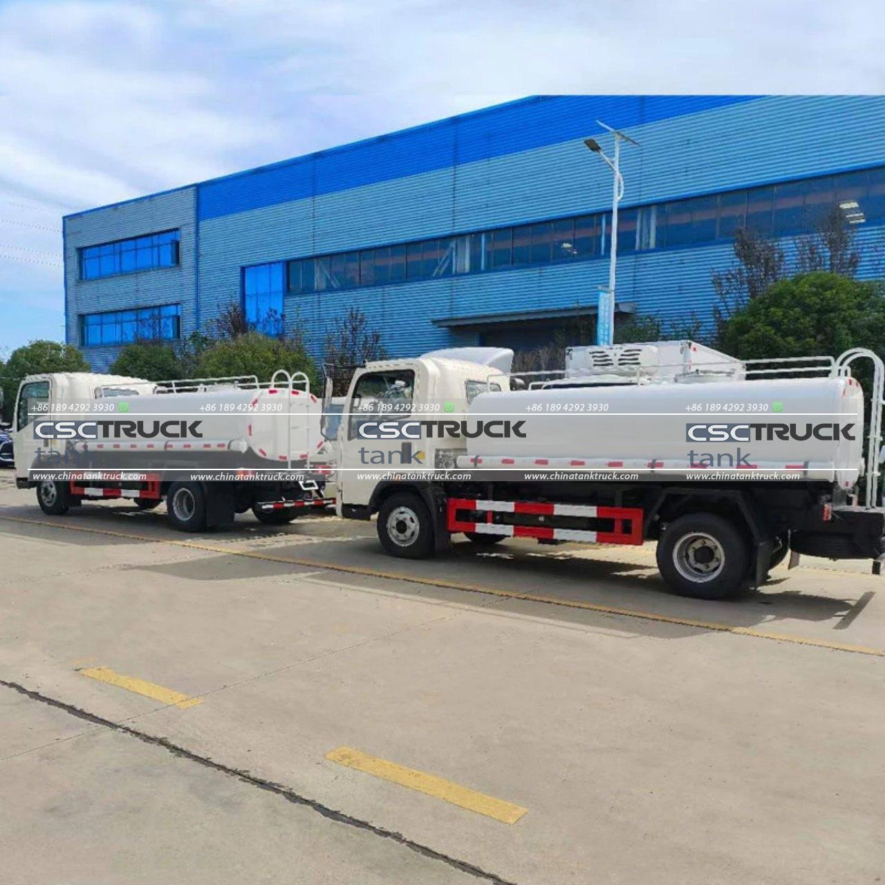 6 Wheelers 9000 Liters Water Tank Truck (6)