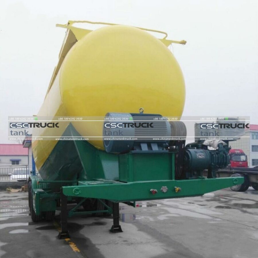 60 CBM Semi-Trailer Pneumatic Tank Truck (3)