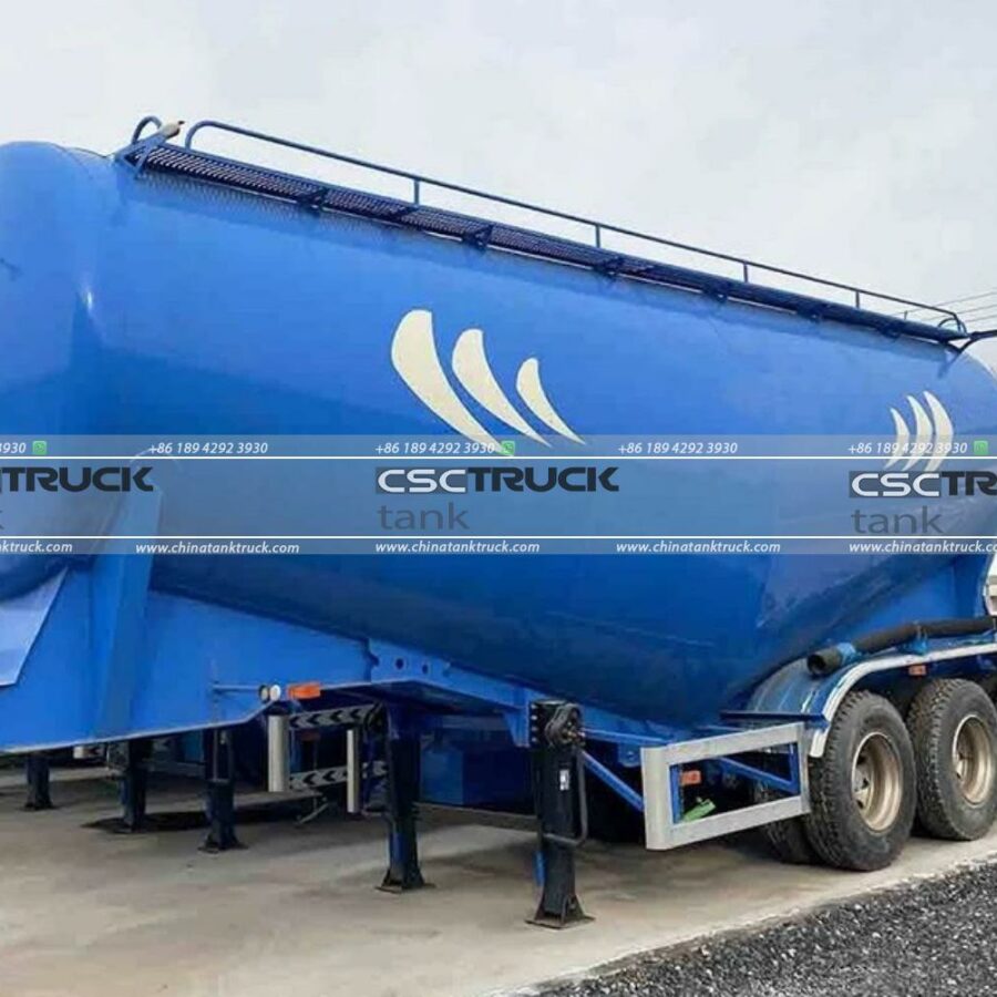 60000 Liters Semi Trailer Pneumatic Tank Truck