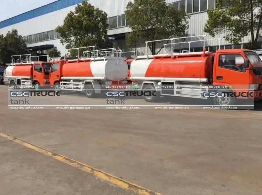 6CBM Diesel Refueling Tank Truck (4)