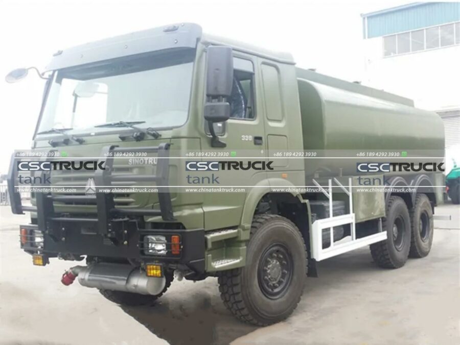 6X6 20000 Liters Mobile Fuel Tanker Truck