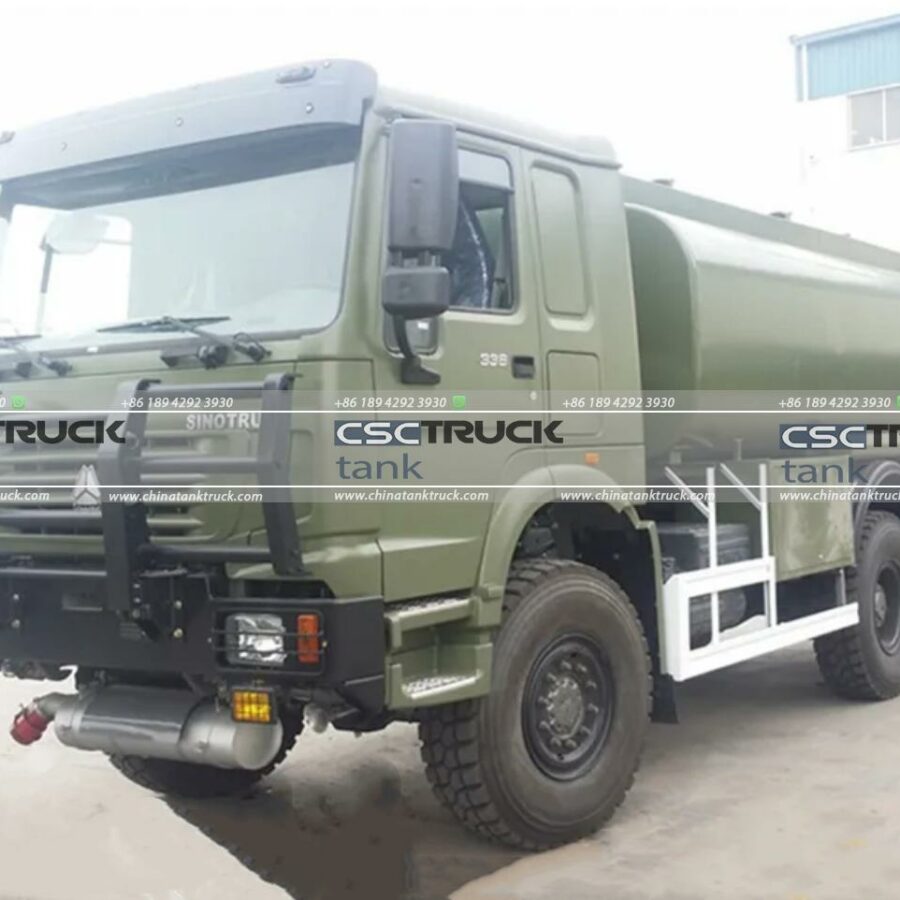 6X6 20000 Liters Mobile Fuel Tanker Truck