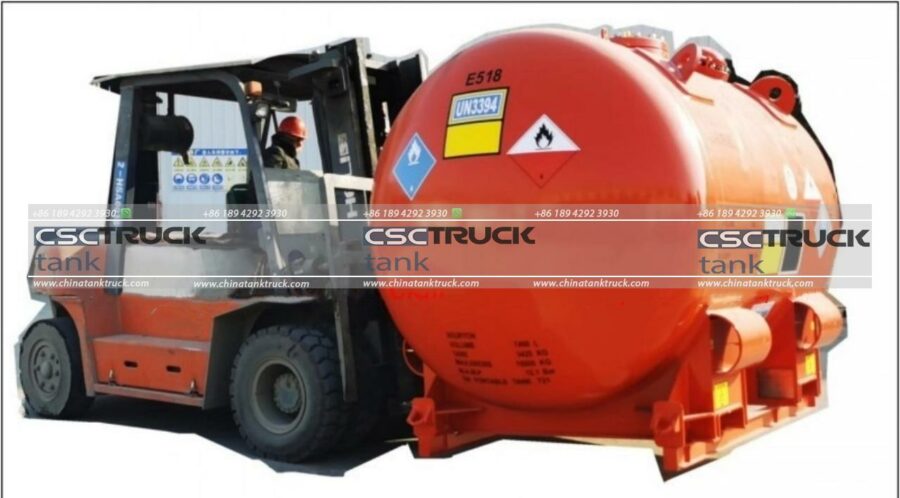 7500 Liters T21 C6H15Al UN3394 Portable Tank (4)