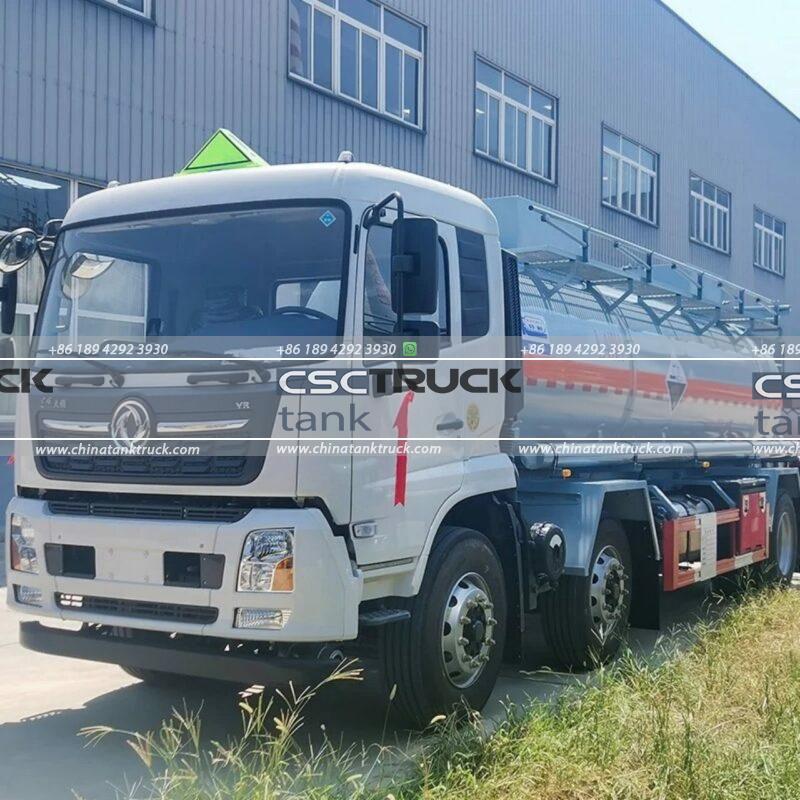 8 Wheelers 10000 Liters Corrosive Tank Truck