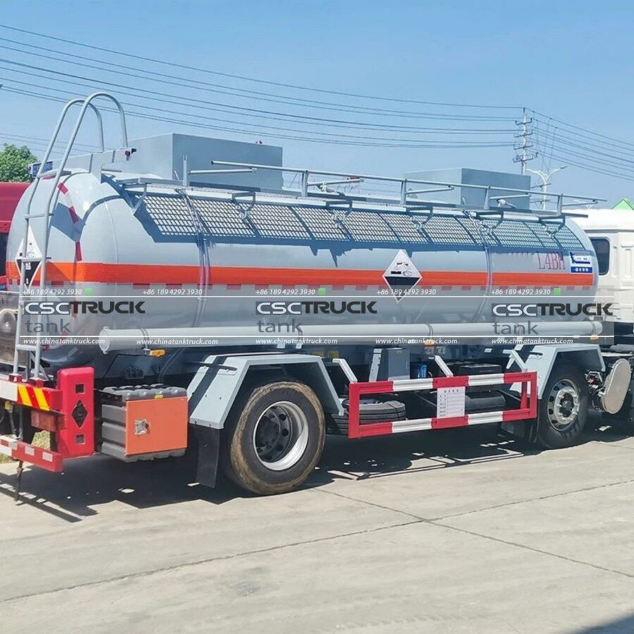 8 Wheelers 10000 Liters Corrosive Tank Truck (3)