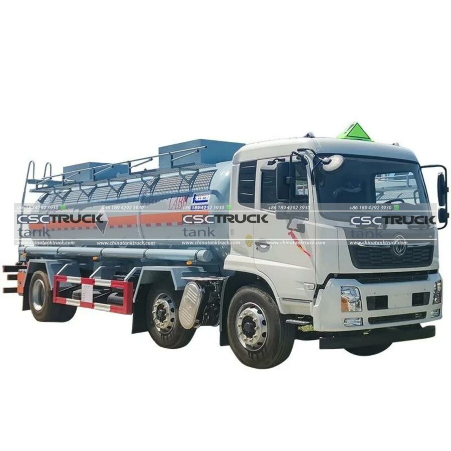 8 Wheelers 10000 Liters Corrosive Tank Truck (4)