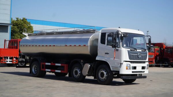 8 Wheelers 10000 Liters Milk Tank Truck (2)