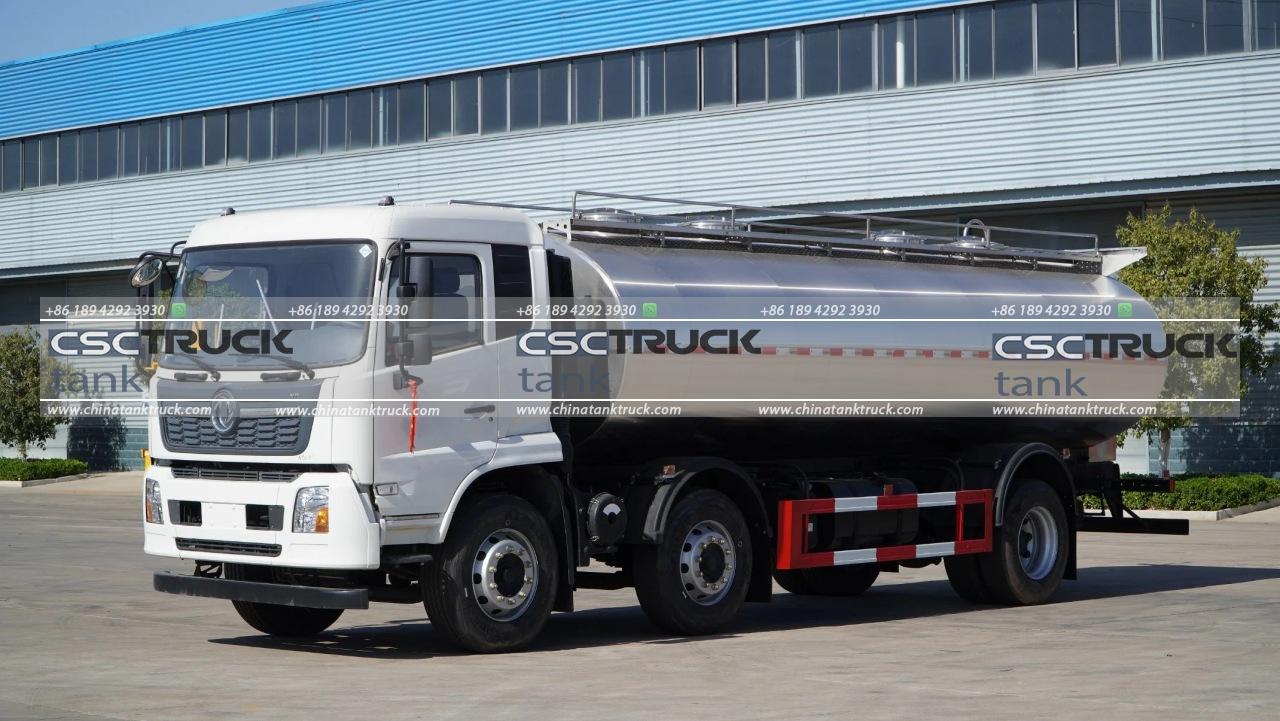 8 Wheelers 10000 Liters Milk Tank Truck