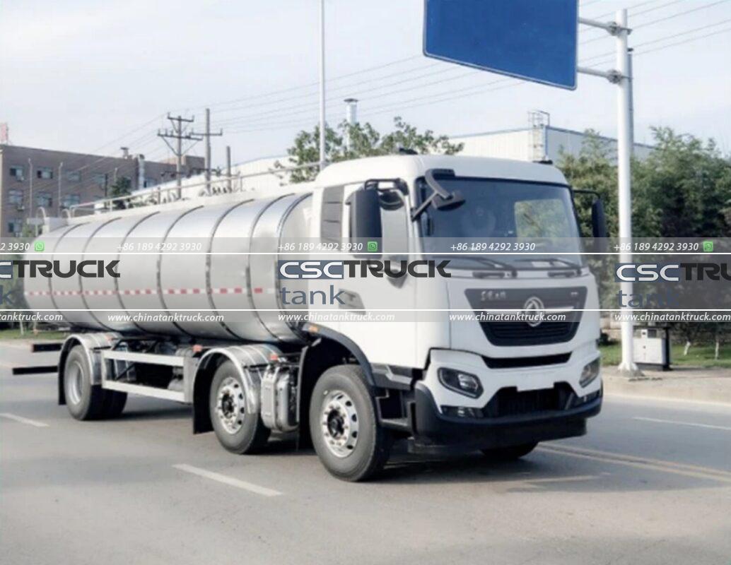 8 Wheelers 20 CBM Milk Tank Truck