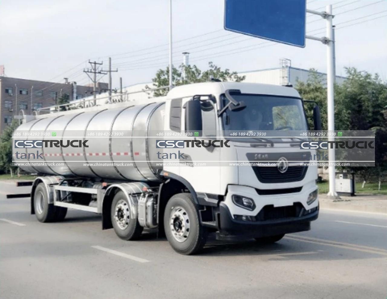 8 Wheelers 20 CBM Milk Tank Truck