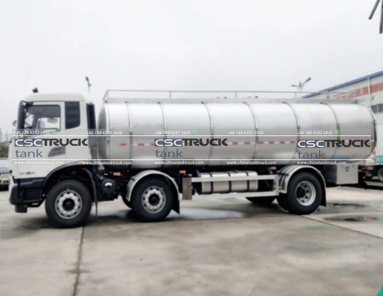 8 Wheelers 20 CBM Milk Tank Truck (2)