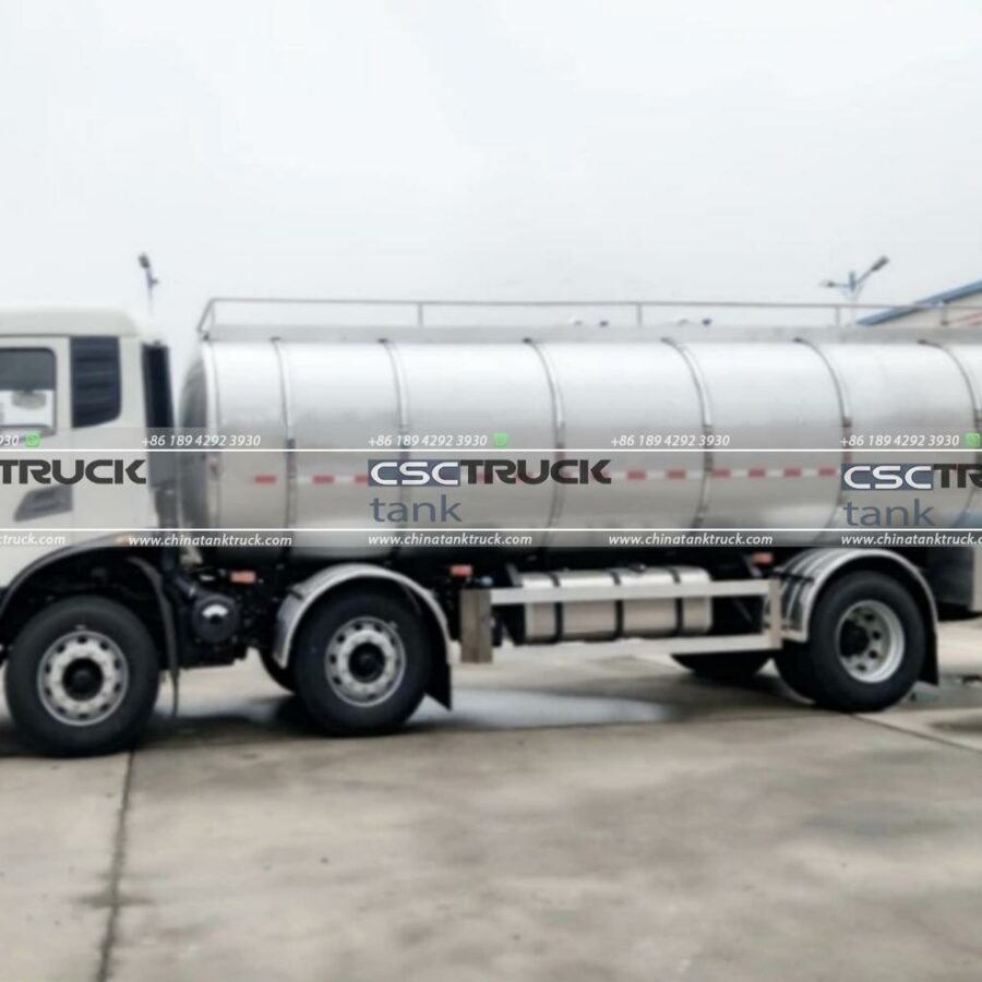 8 Wheelers 20 CBM Milk Tank Truck (2)