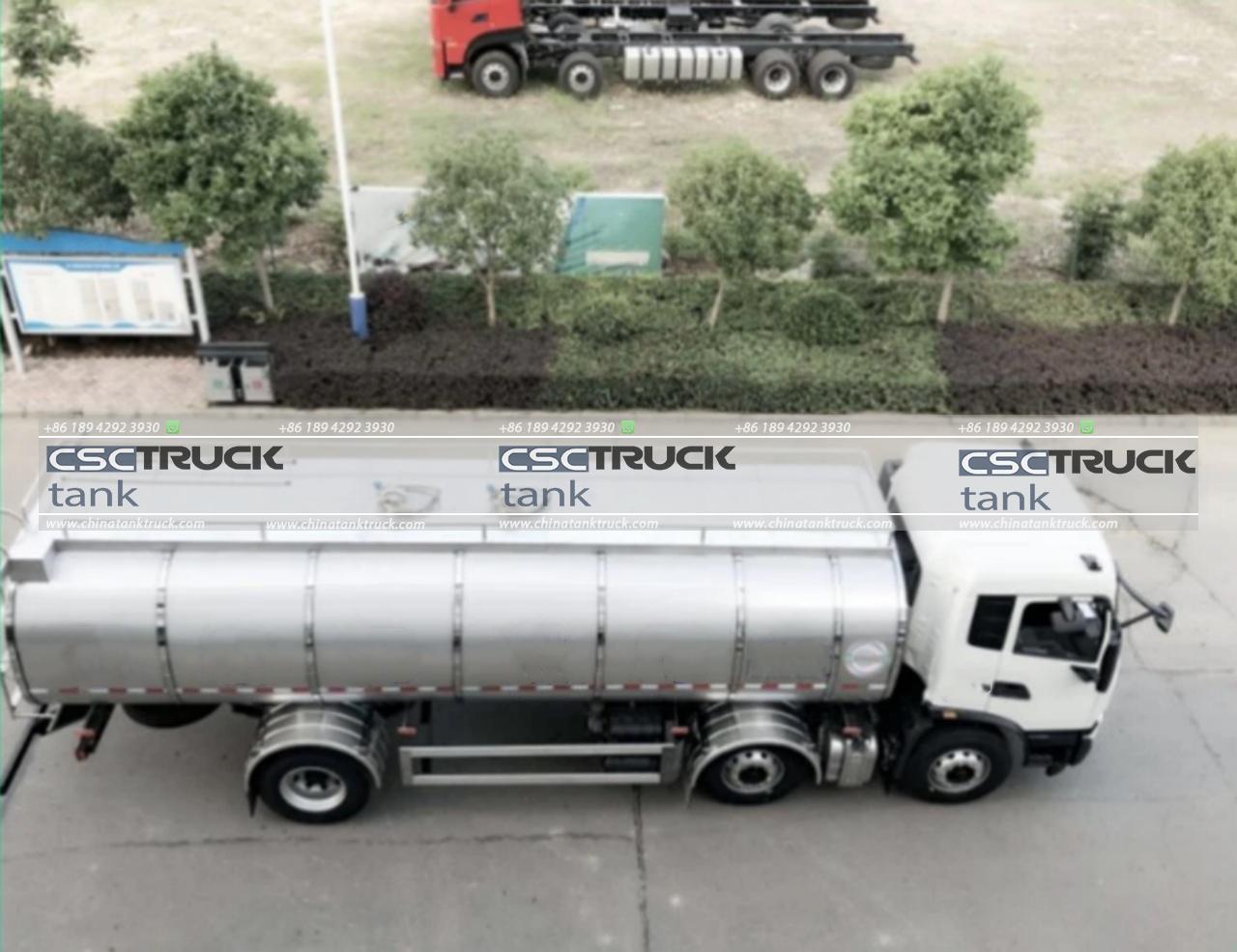 8 Wheelers 20 CBM Milk Tank Truck (3)