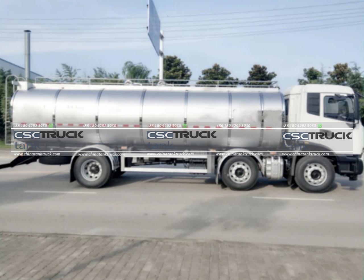 8 Wheelers 20 CBM Milk Tank Truck (5)