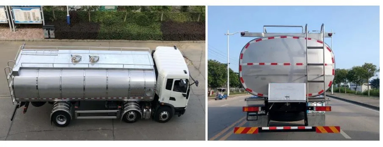 8 Wheelers 20 CBM Milk Tank Truck (9)