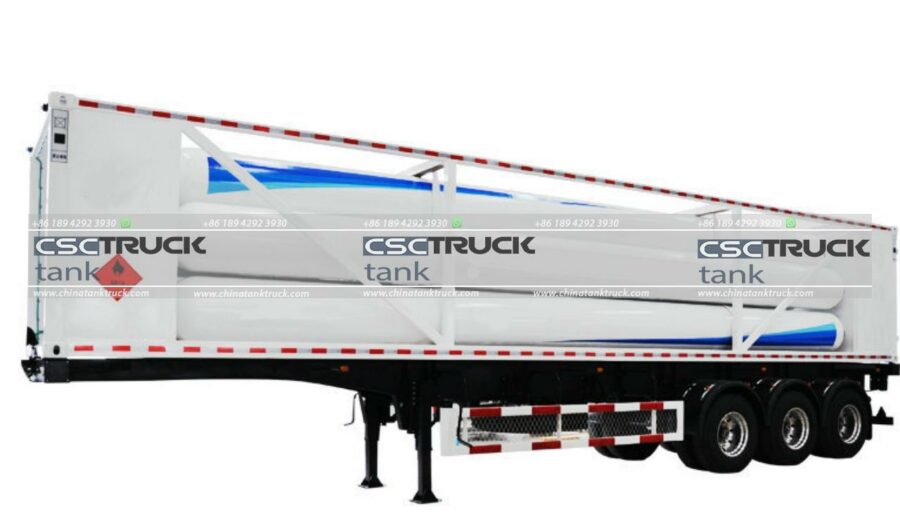 26 CBM CNG Tube Trailer Truck