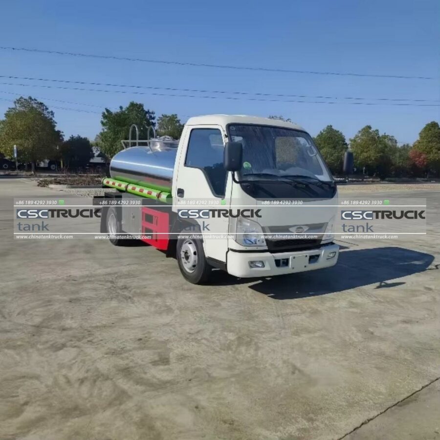 FOTON 2000 Liters Mini Milk Truck (2)