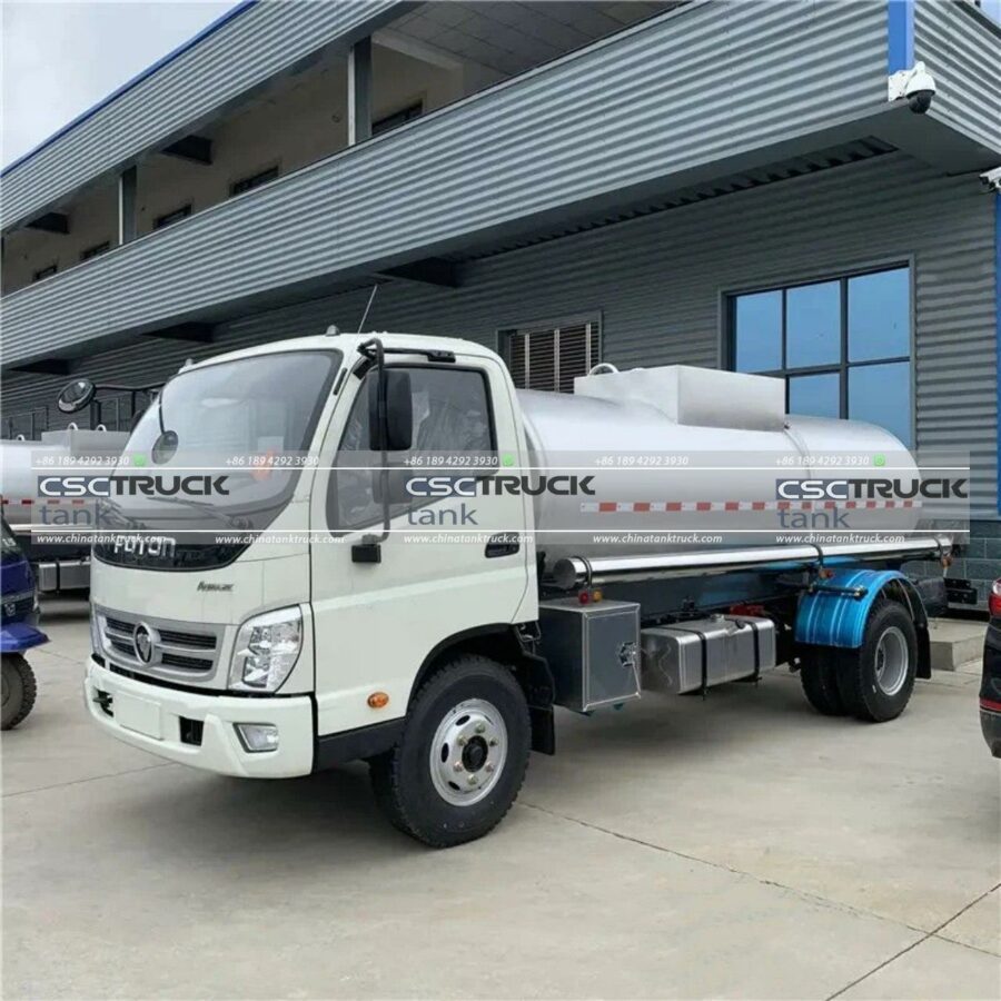 Foton 3 CBM Water Tank Truck