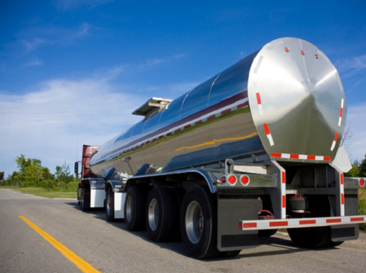 Gas Tank Truck