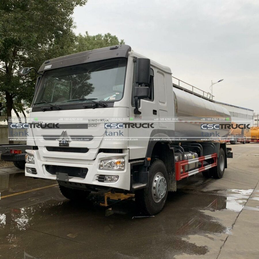 HOWO 10 CBM Chemical Tank Truck (2)