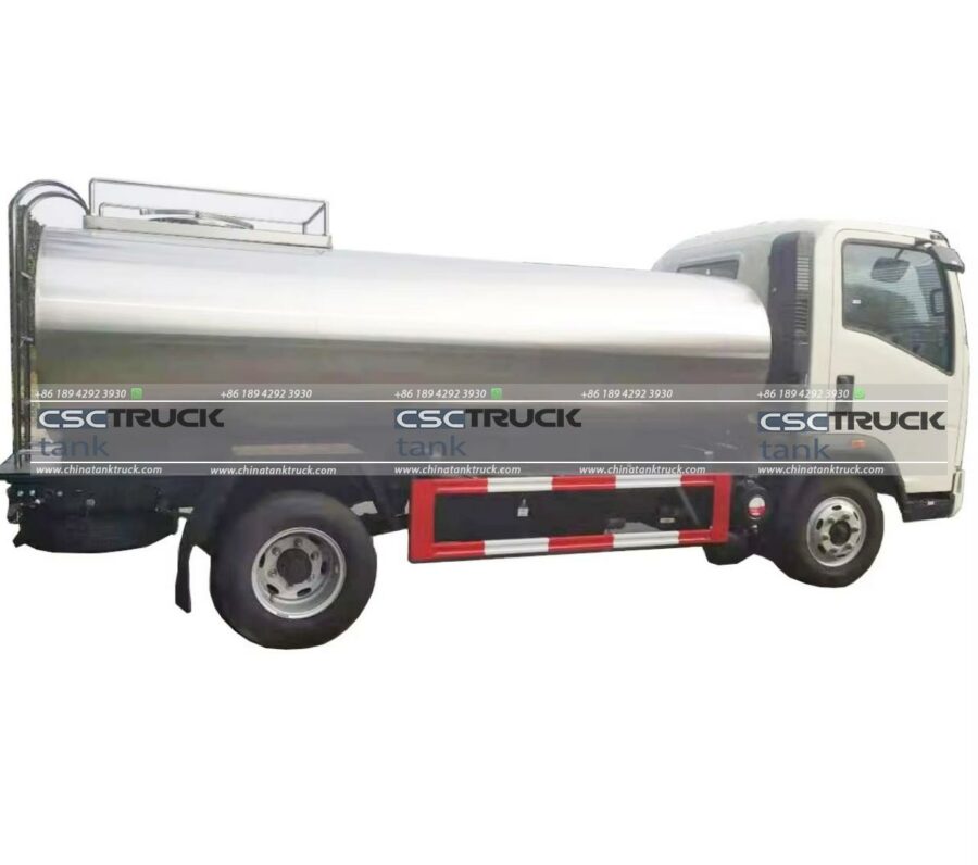 HOWO 10000 Liters Milk Truck (5)