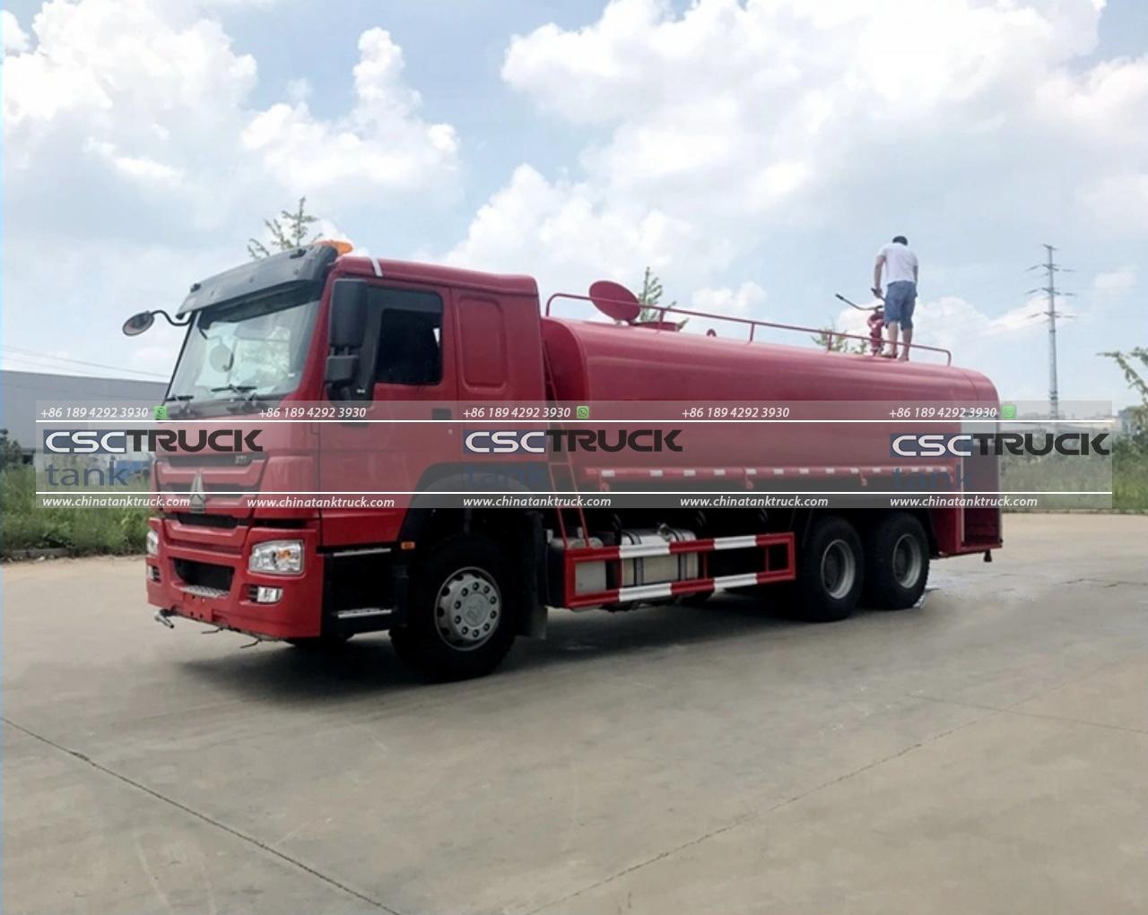 HOWO 10000 Liters Water Tank Truck (2)