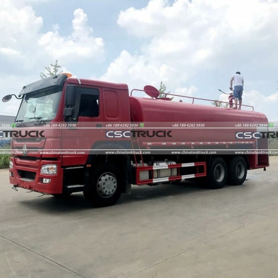 HOWO 10000 Liters Water Tank Truck (2)