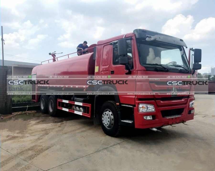 HOWO 10000 Liters Water Tank Truck (3)