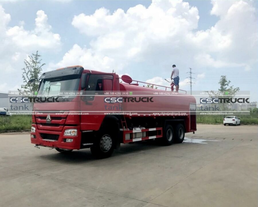 HOWO 10000 Liters Water Tank Truck (4)