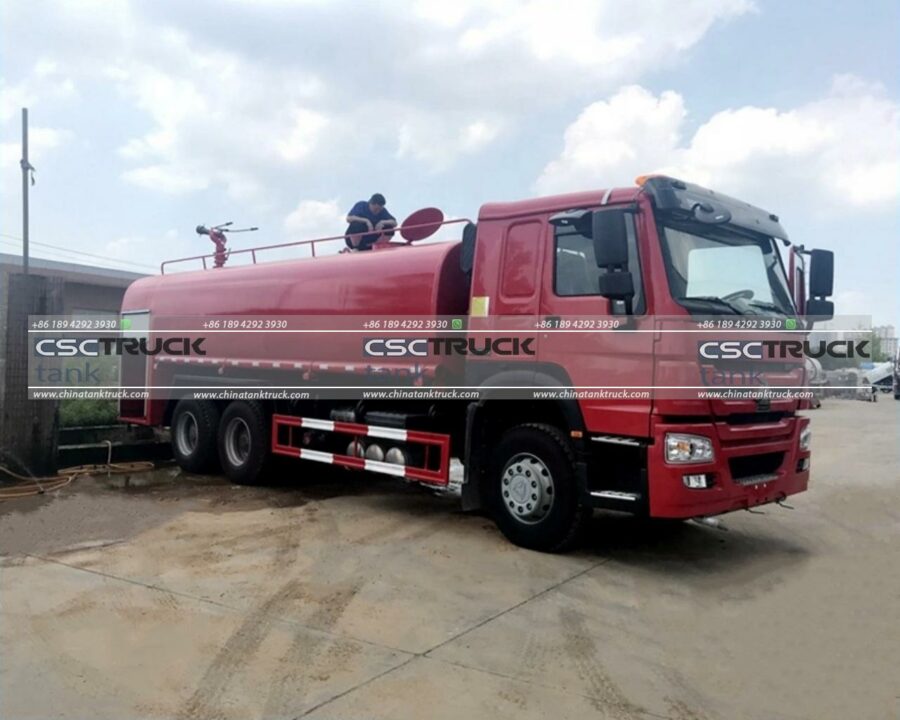 HOWO 10000 Liters Water Tank Truck (5)