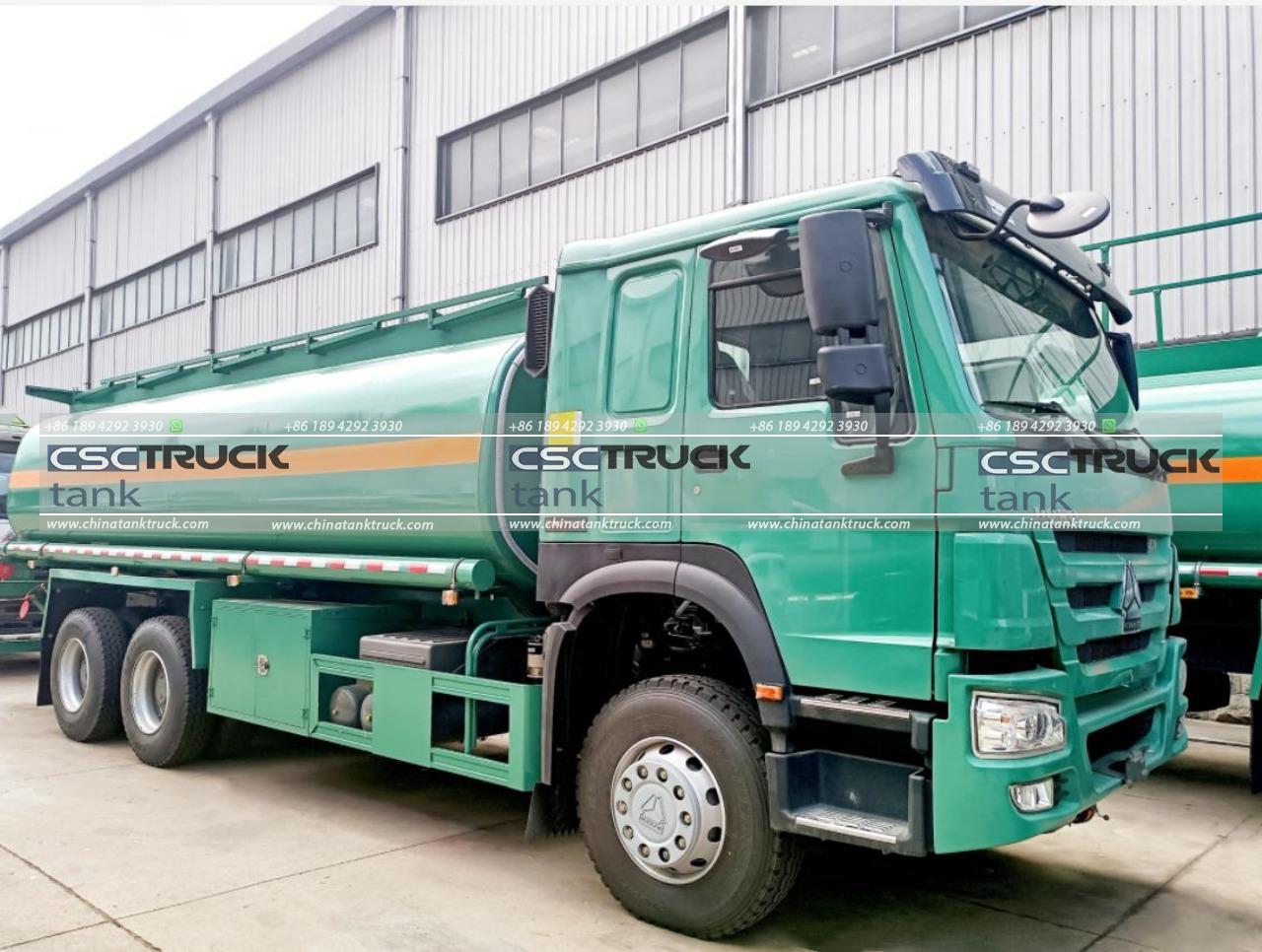 HOWO 18000 Liters Fuel Tank Truck