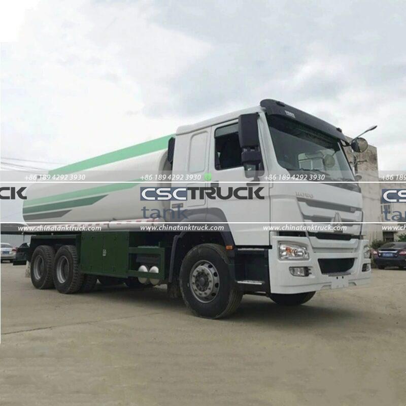 HOWO 20 CBM Chemical Tank Truck