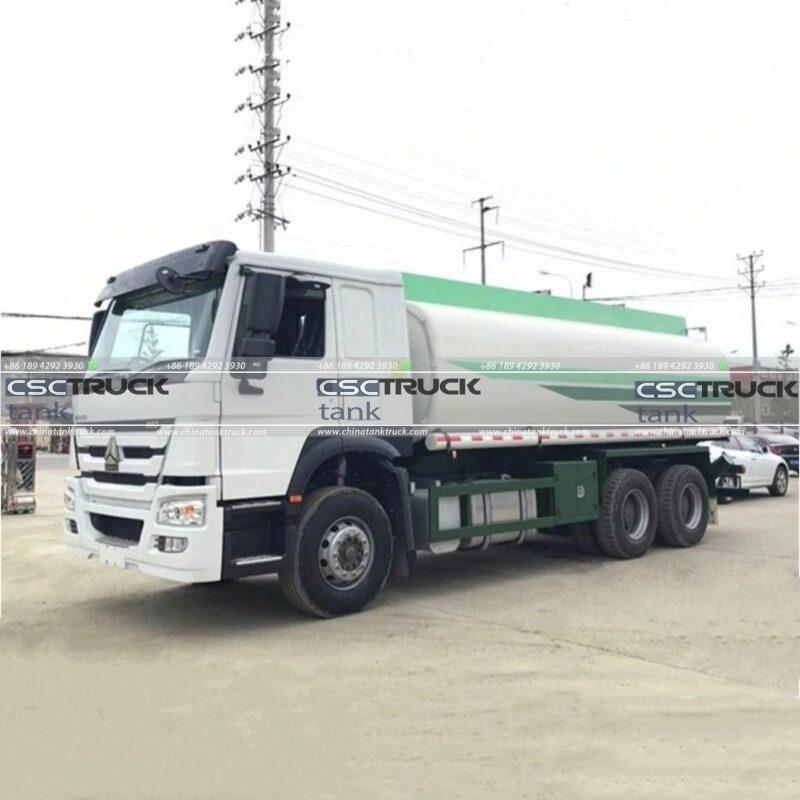 HOWO 20 CBM Chemical Tank Truck (2)