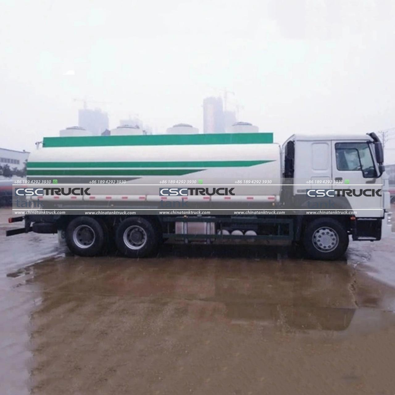 HOWO 20 CBM Chemical Tank Truck (3)