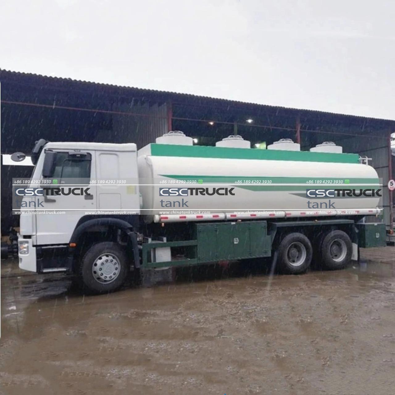 HOWO 20 CBM Chemical Tank Truck (4)