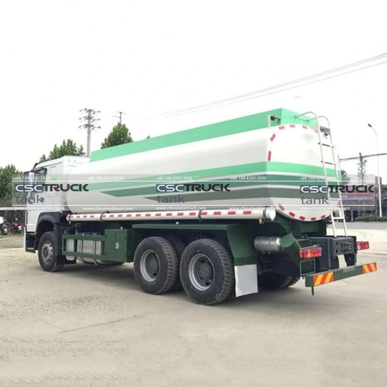 HOWO 20 CBM Chemical Tank Truck (5)