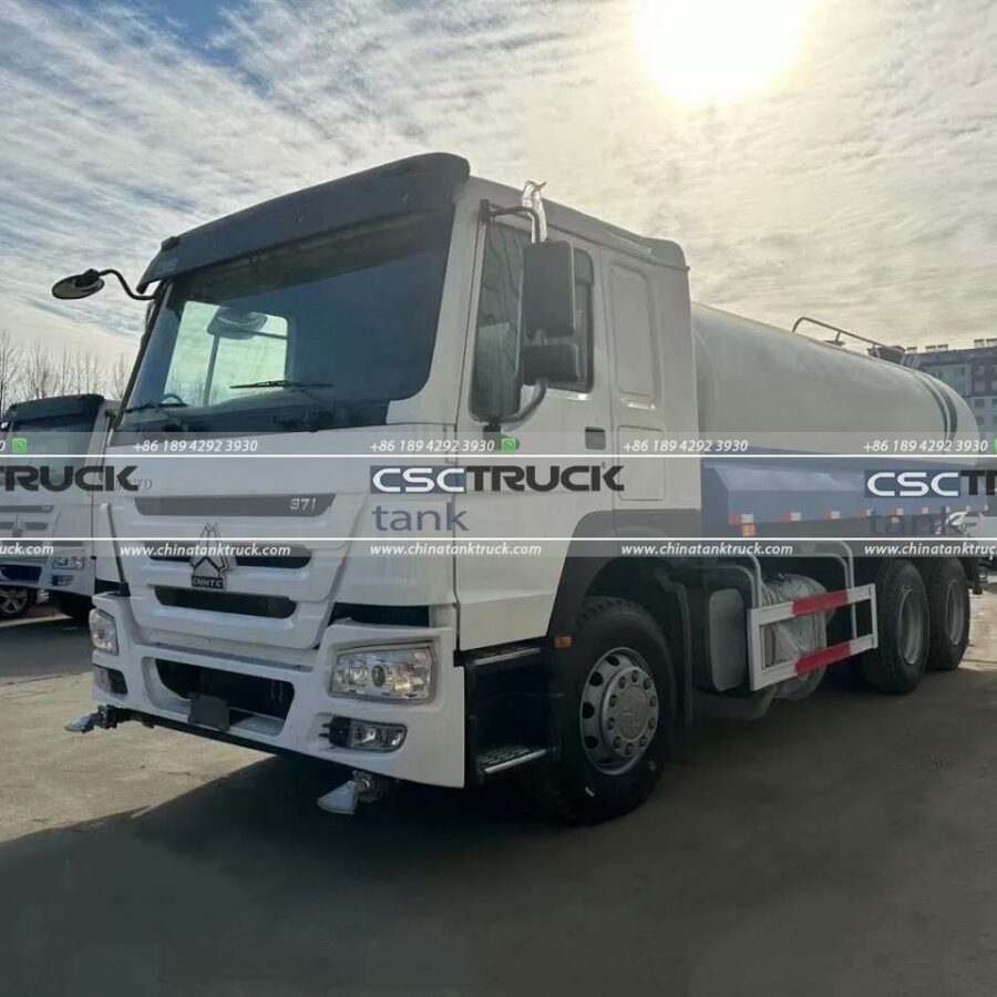 HOWO 20 CBM Water Tank Truck